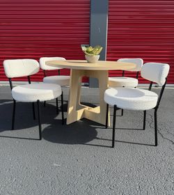 New Dining Table And Chairs