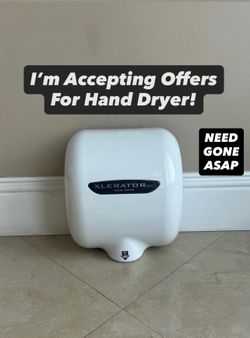 100% Working Xlerator Excel Hand Dryer (PickUp Today)