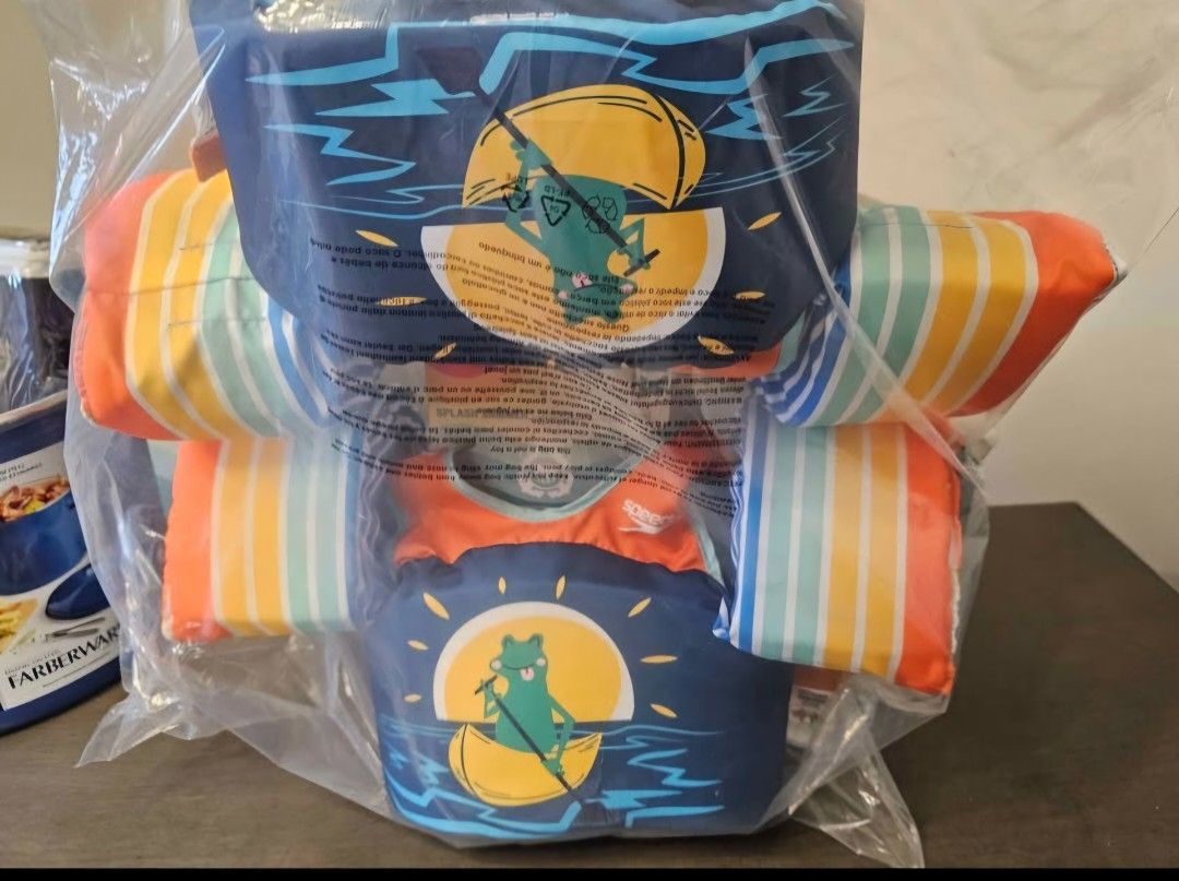 Speedo Splash Jammer Life Jacket Vest - Frog. Weight : 33-55pounds