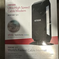New CM1000 Ultra High Speed Cable Modem 