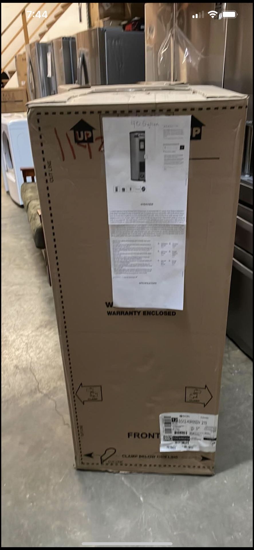 Brand New Electric Water Heater 