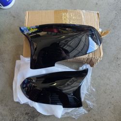 Side View Mirror Cover Cap Glossy Black BMW 2014-2018 6- Series F06 F12 F13 640i 650i 640d