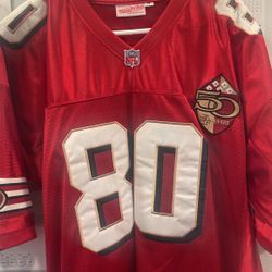 NFL San Francisco 49ers jersey Jerry Rice #80