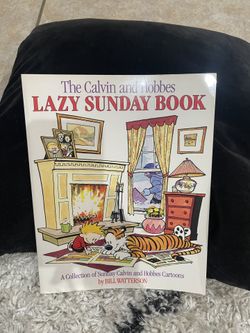 Calvin and Hobbes 1989 by Bill Watterson “LAZY SUNDAY BOOK”