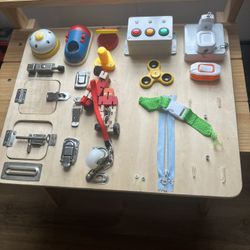 Busy Board Montessori Toddler 