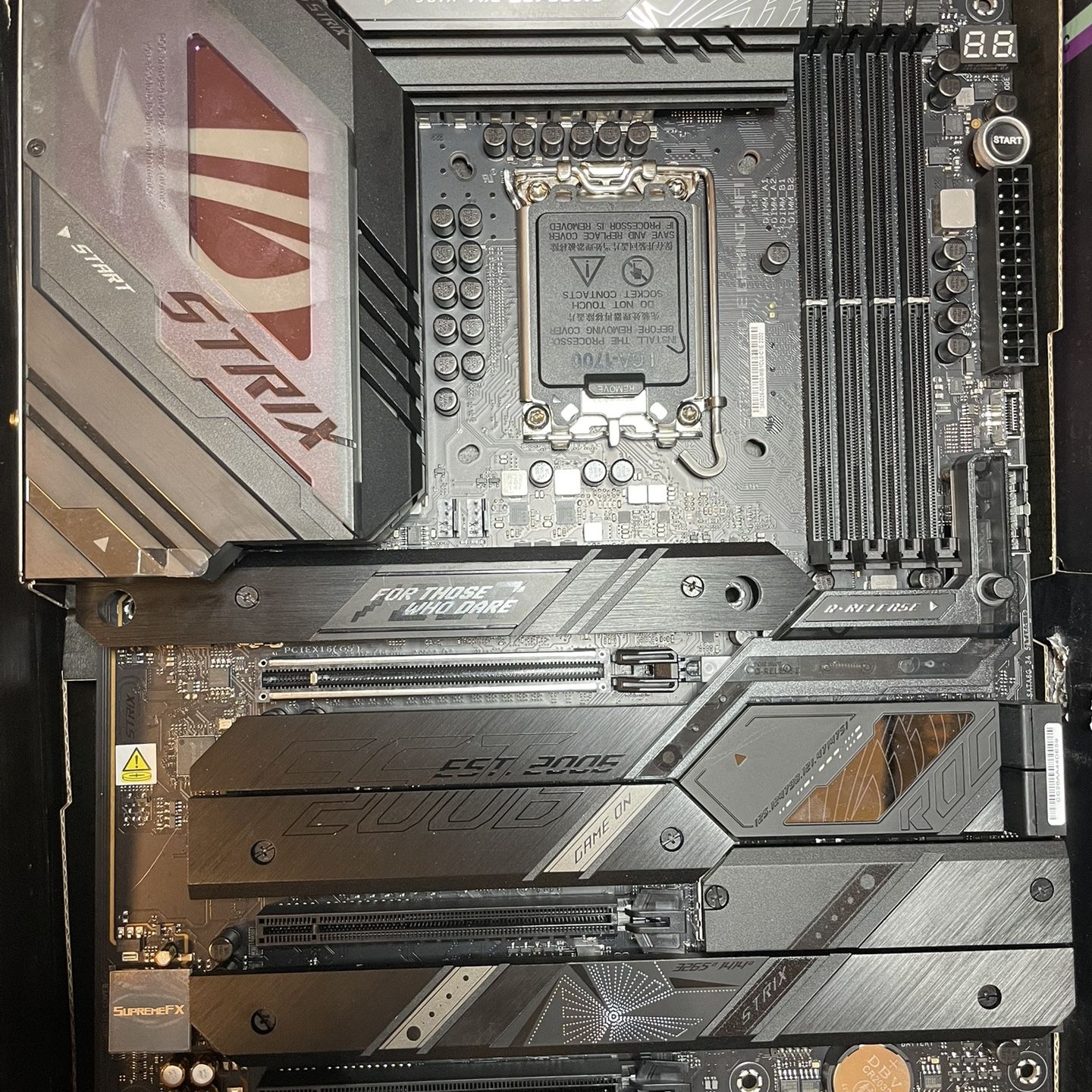 *TESTED WORKING* ASUS ROG STRIX Z790-E Gaming Wifi Motherboard ...