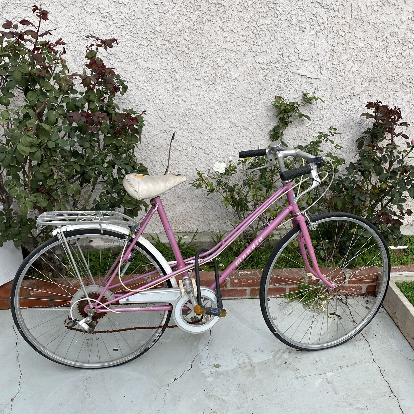 Vintage Pink Bike OBO