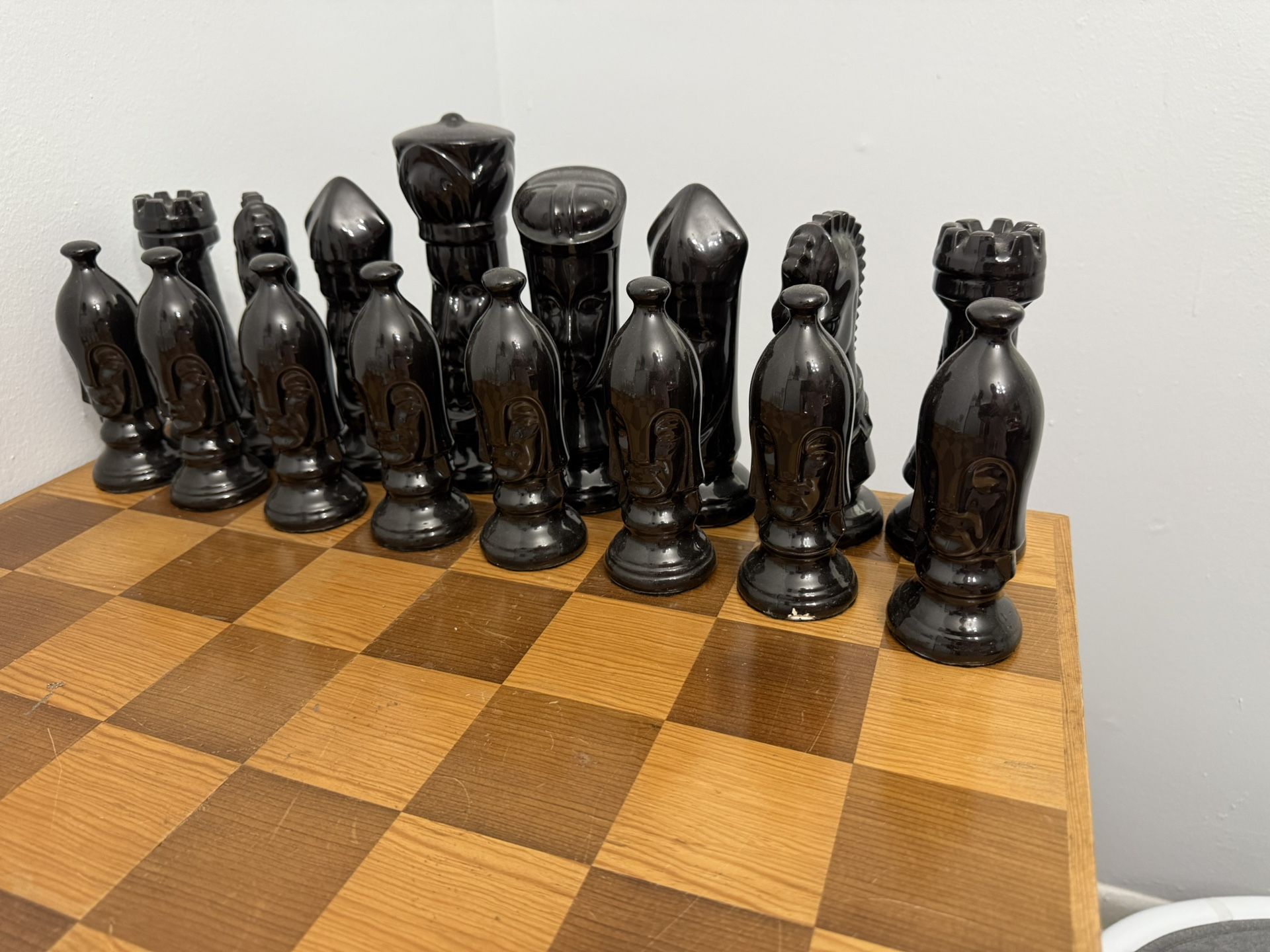 Large Chess Game & Table