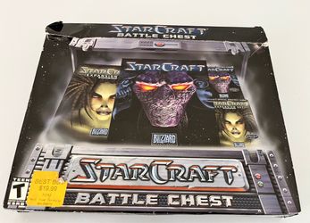 StarCraft Battle Chest Game Blizzard Entertainment PC MAC Complete
