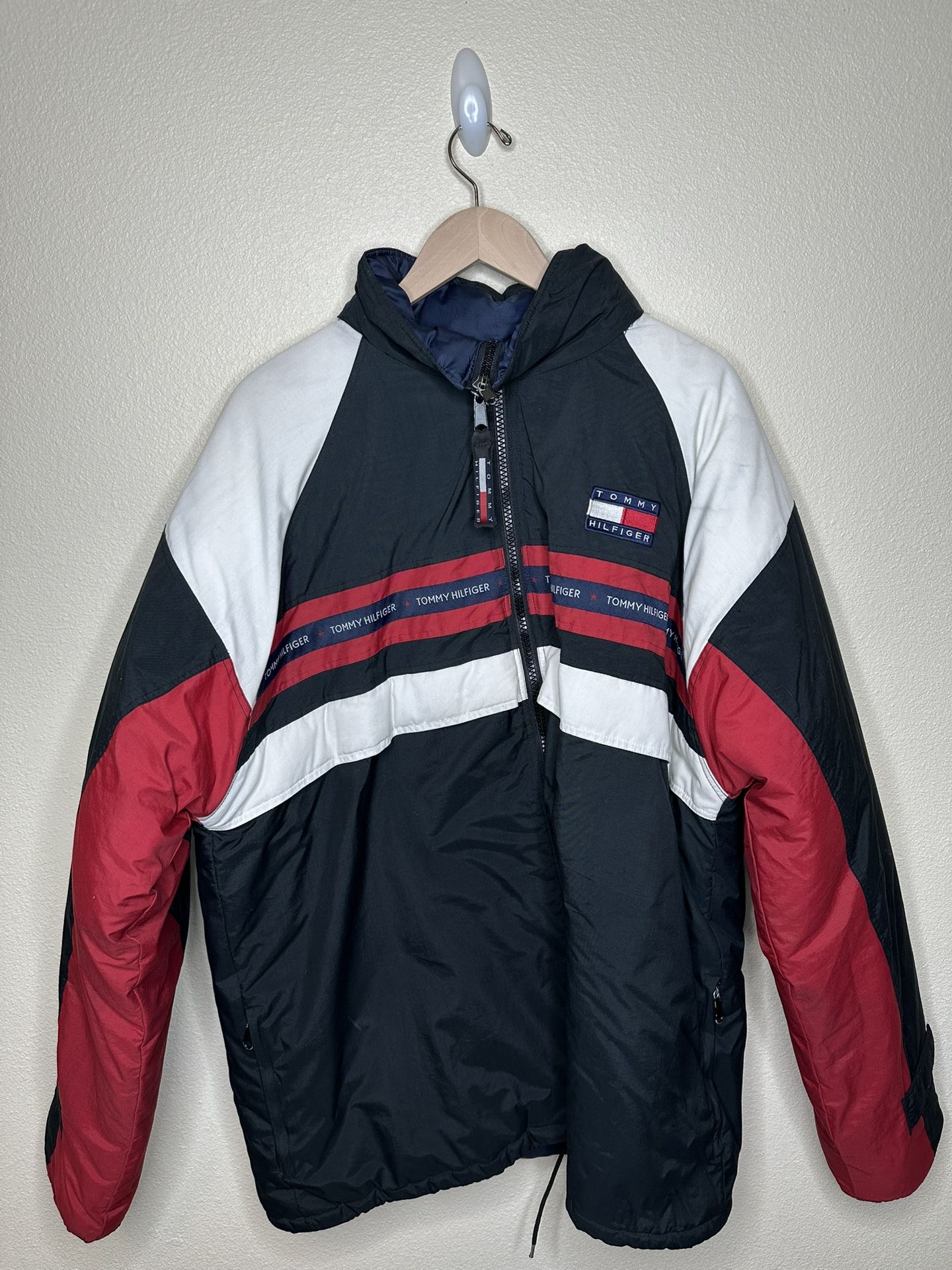 Vintage 90s Tommy Hilfiger Zip Up Jacket