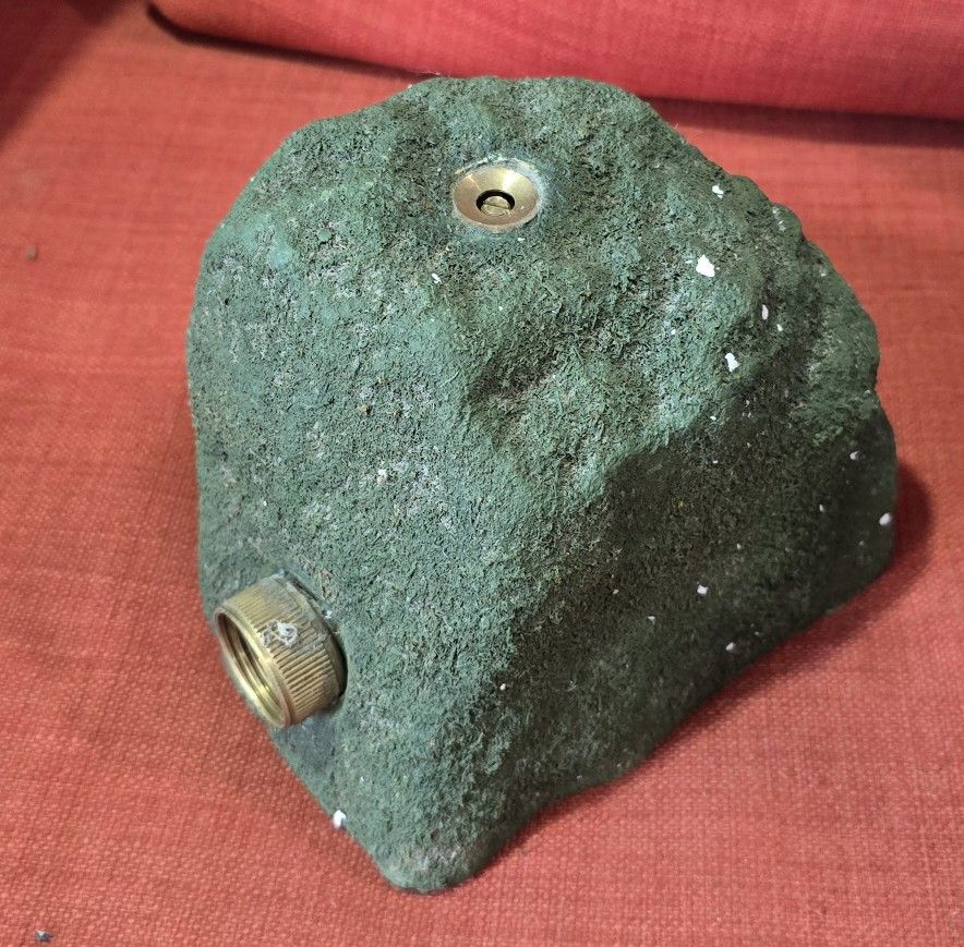 New Small Landscape Fake Rock Boulder Stone Sprinkler 7" x 6" x 6"H
San Jose 95121 area