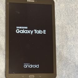 Samsung Galaxy Tab E SM-T560NU 16GB, Wi-Fi, 9.6in - Black