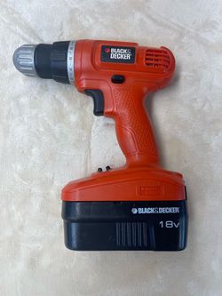 Black & Decker 18V Cordless Drill