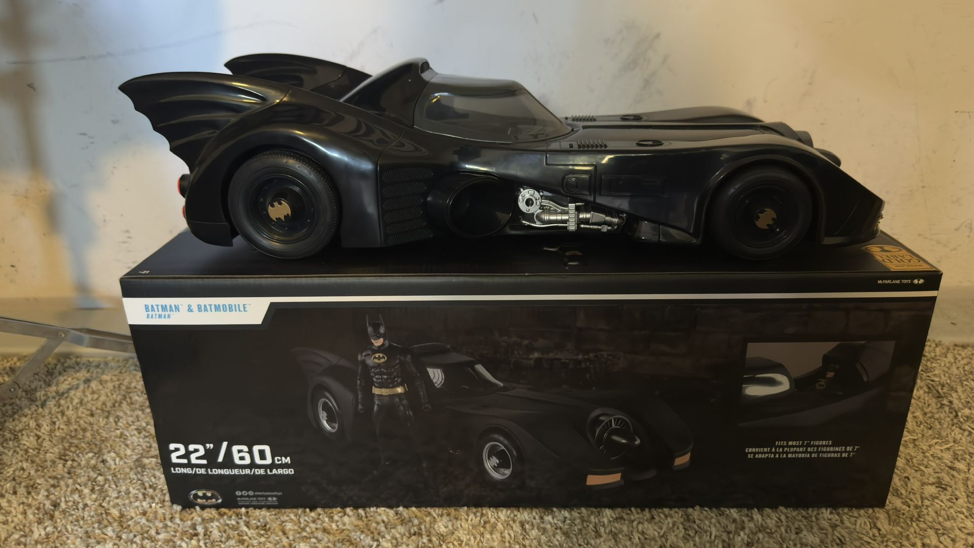 McFarlane Toys Batman 1989 Batmobile  (two)