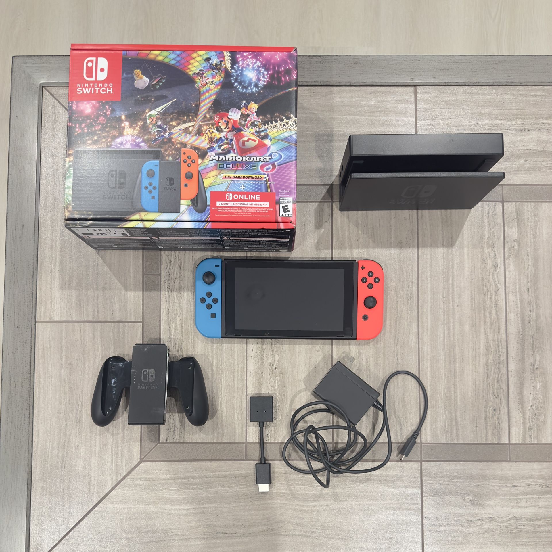 Nintendo Switch With Accessories