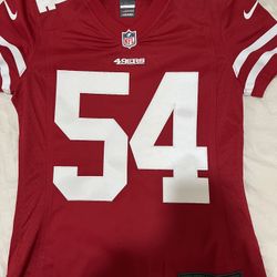 Nike Fred Warner #54 On Field San Francisco 49ers Women's Jersey Size Small