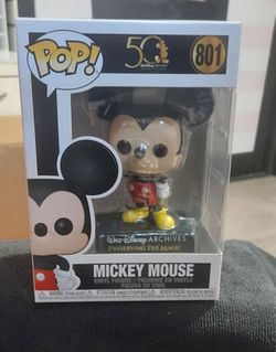 Funko Pop! Walt Disney Archives: Mickey Mouse #801 (50th Anniversary) UNOPENED