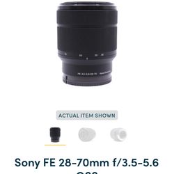 Sony Fe 28-70 MM