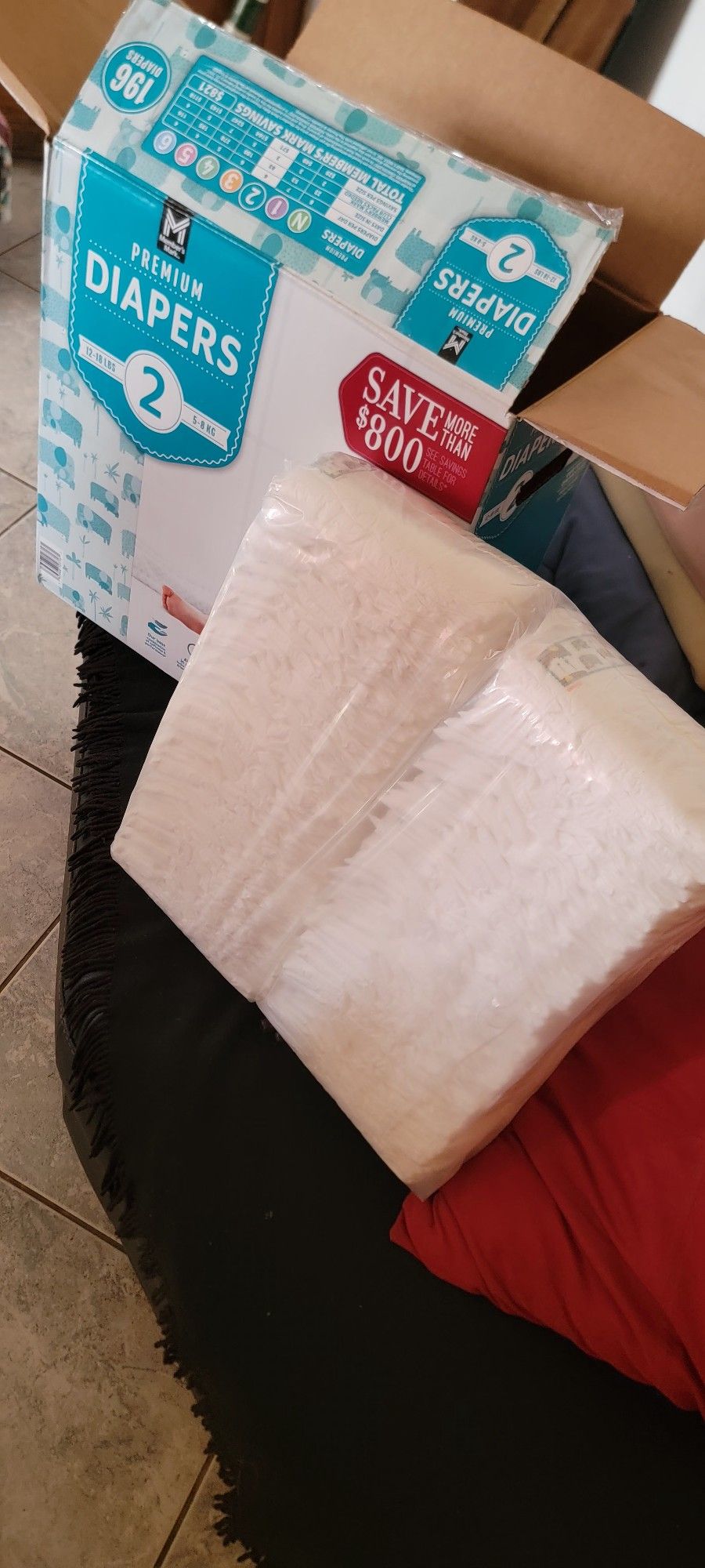 Diapers Size 2