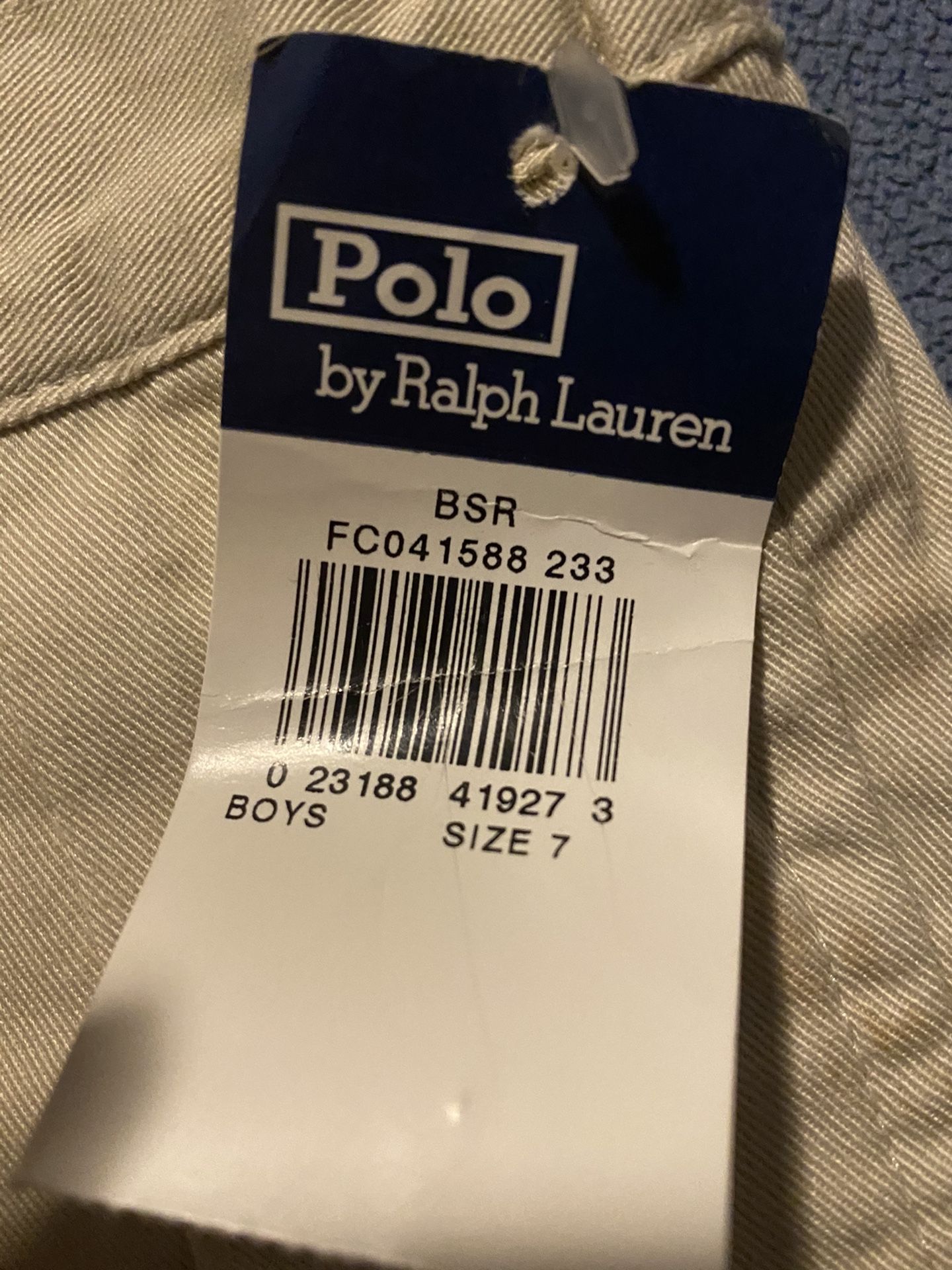 Boys Size 7 - Polo by Ralph Lauren NEW