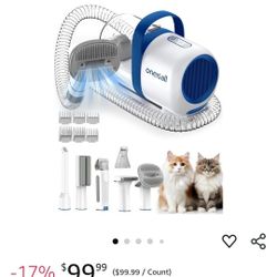Pet Grooming Kit And Vacuum