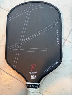 Pickleball paddle Redeemed Genesis T1700 CFS 16mm