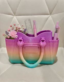 3D PRINTED HANDBAG DESK ORGANIZER