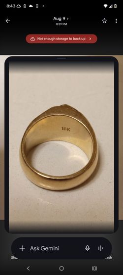 18k Ring