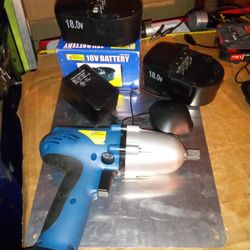 1/2. Inch Drive Impact Gun 18volts Cordless 