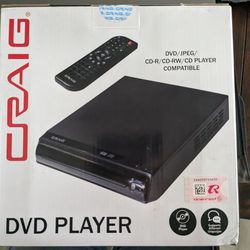 Brand New In Box Craig DVD Player