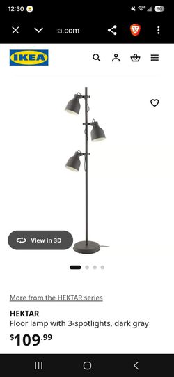 Ikea Floor Lamp - Hektar 3 Spotlight