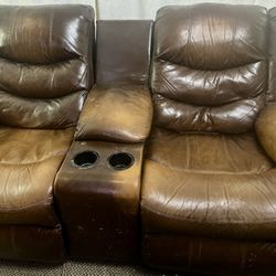Leather Rocker Recliner’s