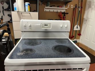 Kenmore Stove Range Oven White Works Great