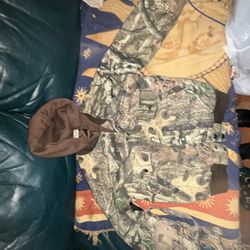 Kids Redheads Camo Jacket Size 14