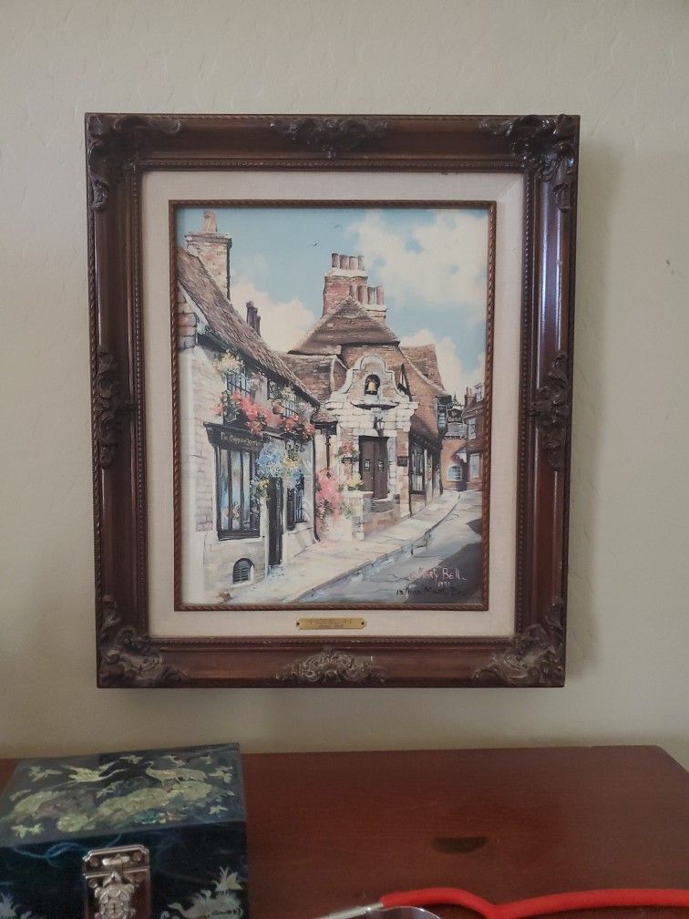 Ye Olde Bell Rye Marty Bell Painting $75