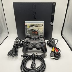 Sony Playstation 3 PS3 Console CECH-2501A 160GB Bundle w/2 Controllers Tested! OBO!