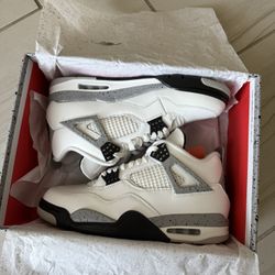 Jordan 4 White Cement Size 10.5 And 11