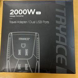 Travel Adapter/ Dual USB Port