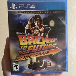 Back To The Future PS4 Game