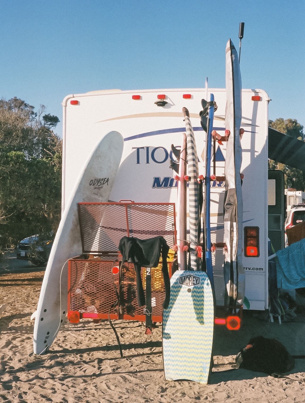 Surf Rack ( 5boards) RV Or trailer