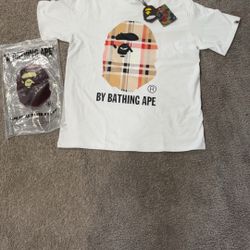 Bape Burberry Shirt Medium 