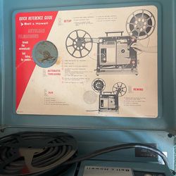 Vintage film projector