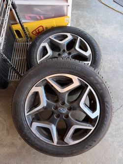 OEM 2 SUBARU WHEEL AND TIRE