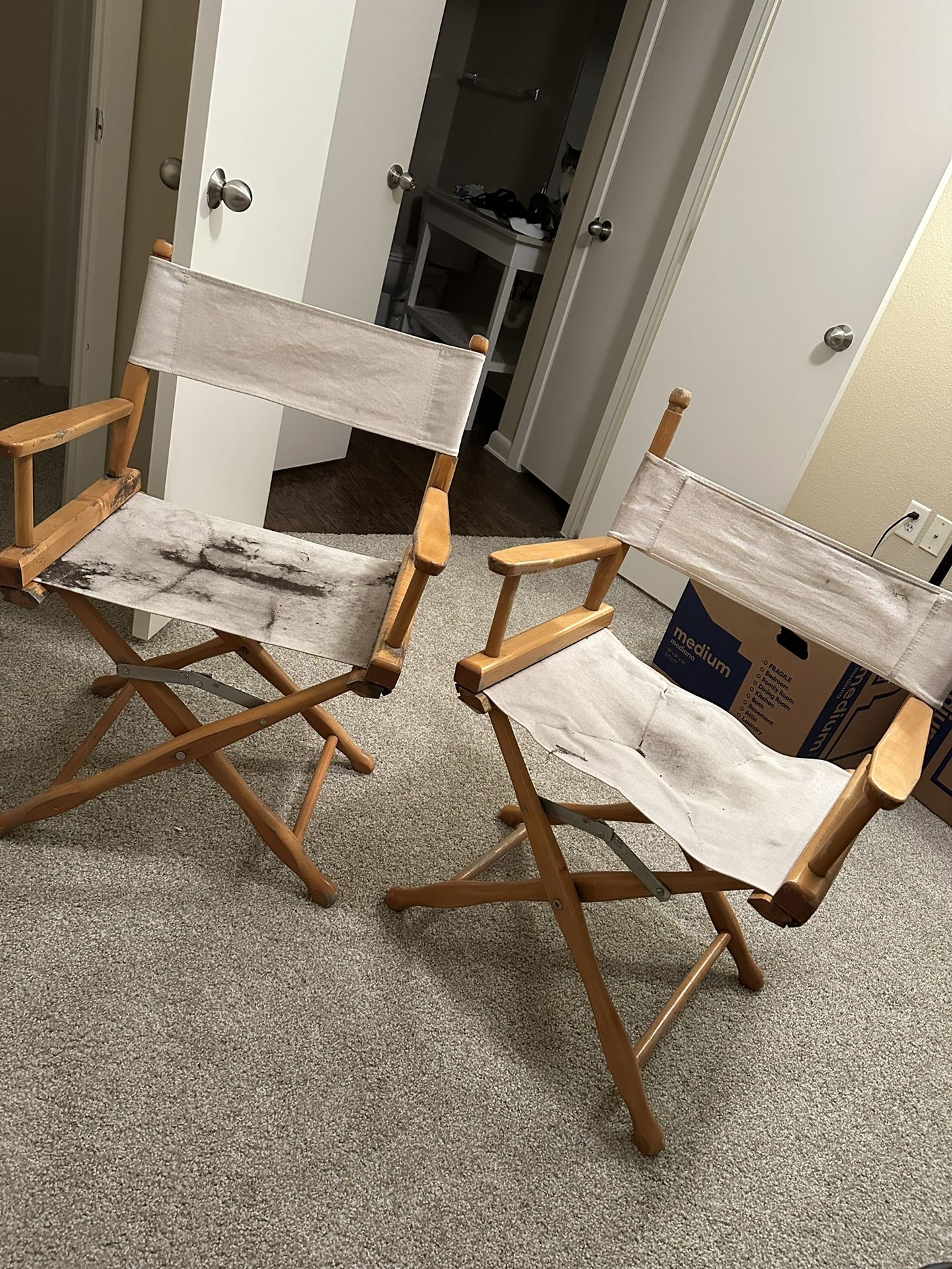 Set Of Director Chairs