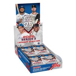 Topps baseball series 2 hobby box 2026