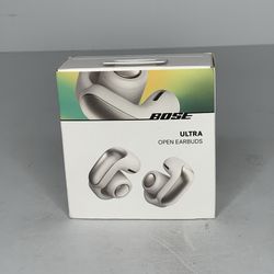 Bose Ultra Open Earbuds, White Smoke - Factory Sealed