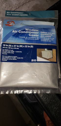 Window air conditioner cover