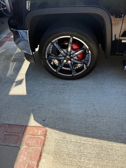 22 inch rims and tires