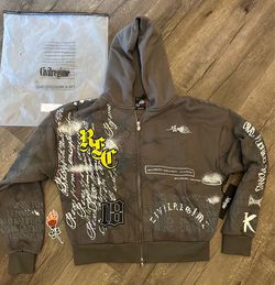 New Civil Regime zip up Hoodie