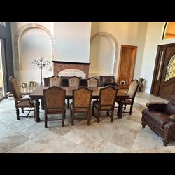 9ft Dining Table 8 Chairs Free! 